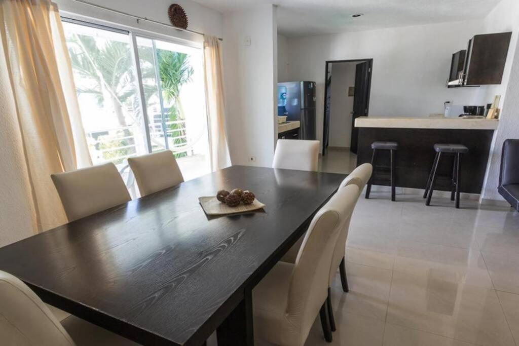 Poolside Tranquil Apartment In プレヤデルカーメン エクステリア 写真
